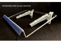 QUEUE Acrylic shelf Kit  - 465mm x 300mm with 50mm front  